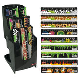 EXPOSITOR 45 REGLAS 16 CM NEGRA DELUXE DISEÑO SURTIDOS | 45 UNIDADES | (ARDA)